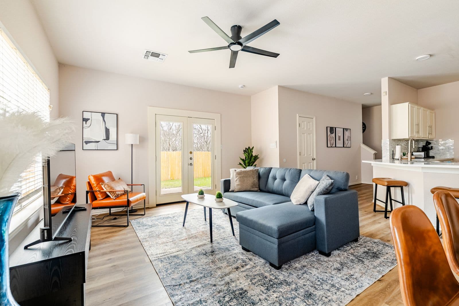 Living room, second view