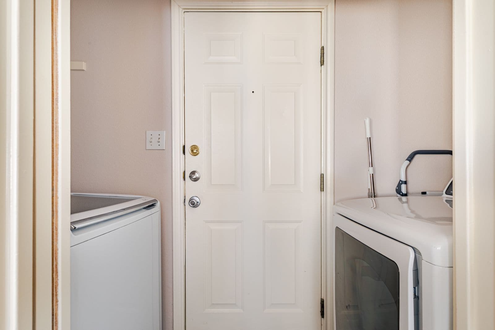 Washer and dryer