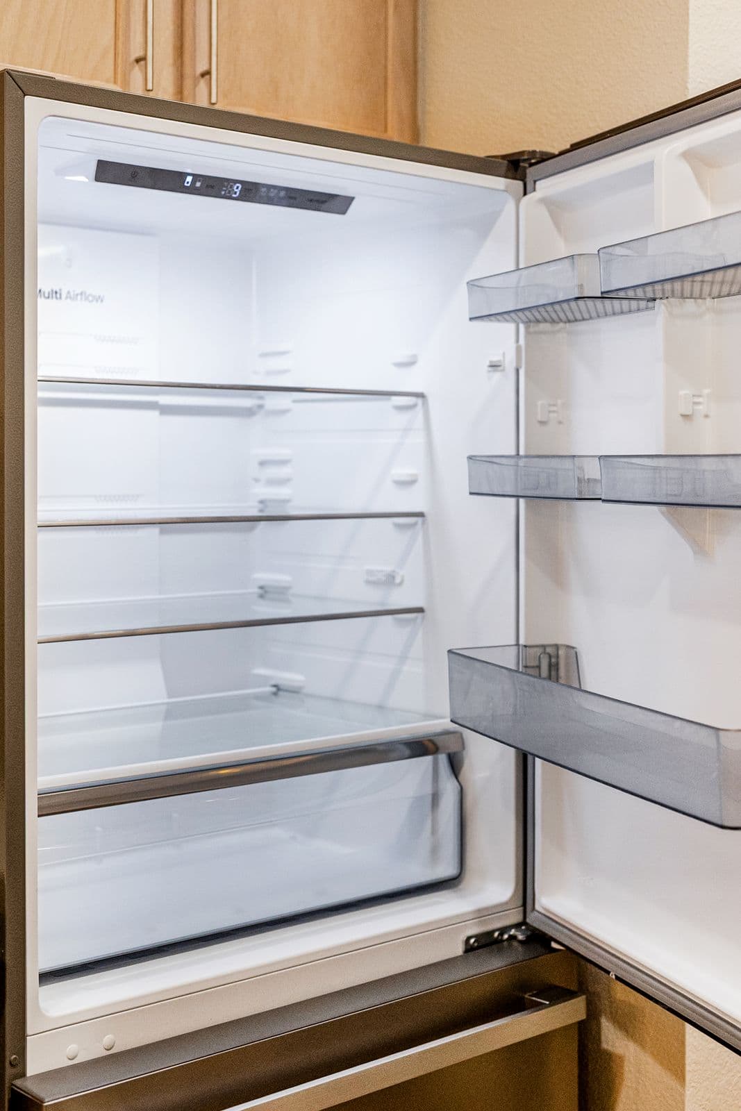 Inside the fridge