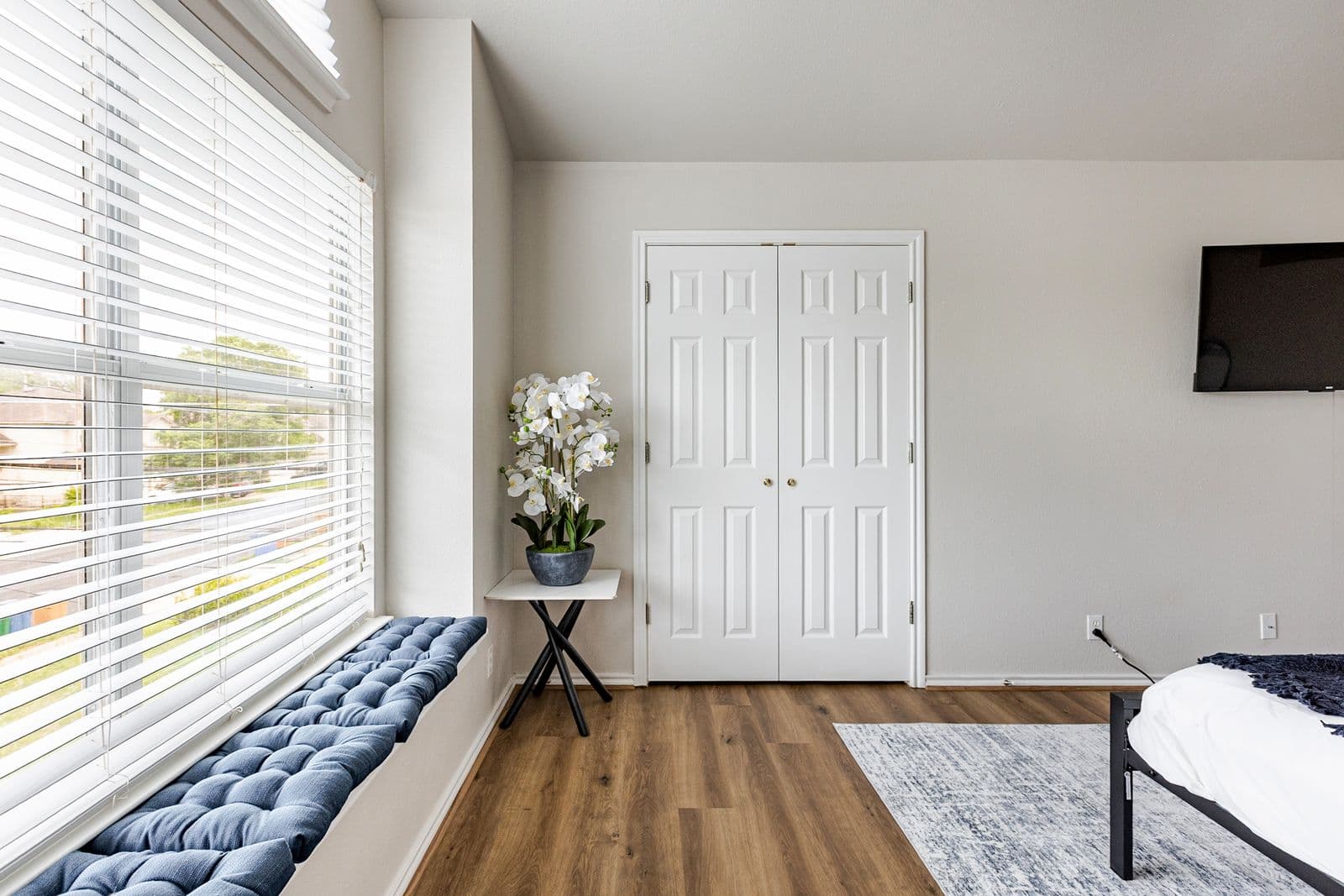 Master bedroom, closet view