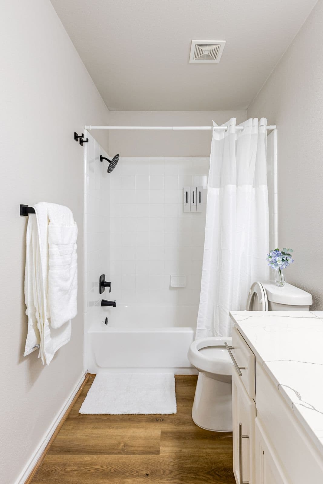 Bathroom, shower view